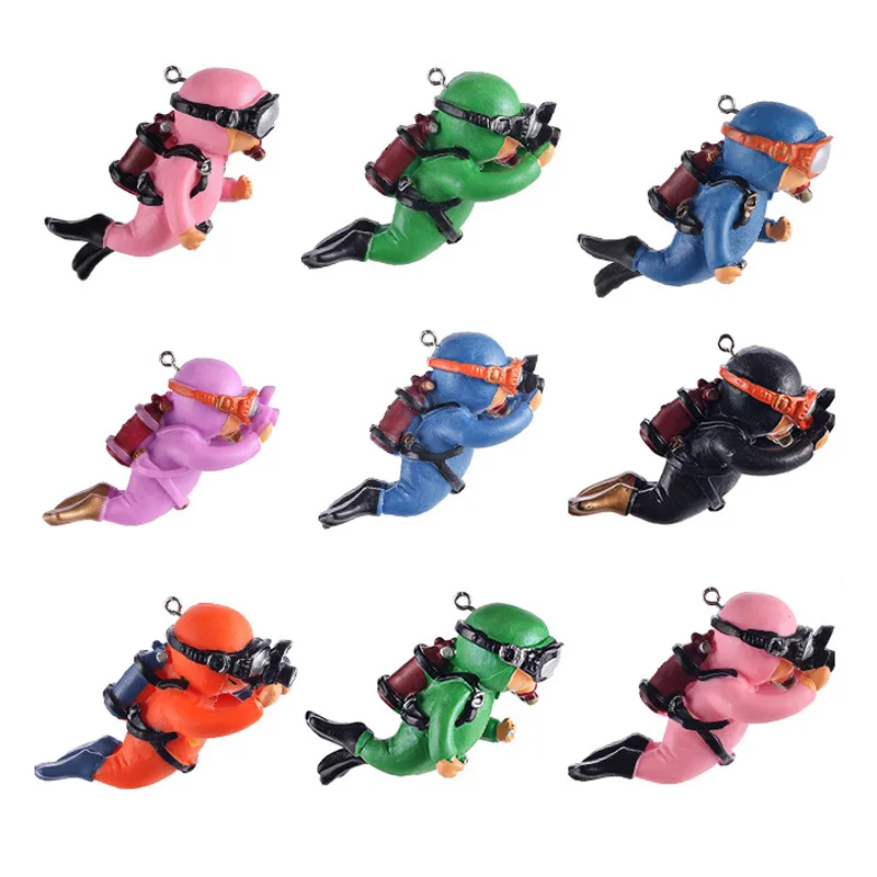 Aquarium Accessories Miniature Diver Ornaments Fish Tank Decoration Floating Landscaping fish tank ornaments mini landscape ornaments fish tank decorations aquarium ornaments