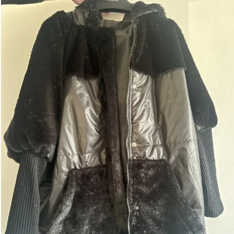 New Winter Loose Cotton Hooded Clothing Women's Short Versatile Thick Jacket Coat Female Outwear Overcoat S-3XL Size