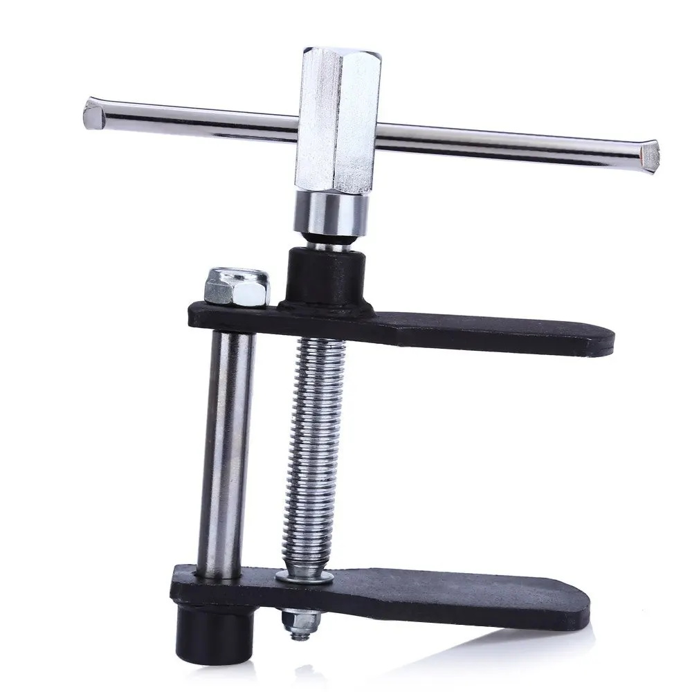 Auto-Bremssattel-Kolbenkompressor-Installation, verstellbare Streuerplatten aus geschwärztem Stahl, T-Bar, Scheibenbremsbelag-Spreizer-Werkzeug
