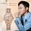 OLEVS 9943 Women's Watches Fashion Original Quartz Wrist Watch For Women Roman Inlaid Zircon Dial Waterproof Ladies Watch 2