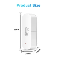 Ewelink ZigBee Smart Temperature Humidity Sensor Battery Powered APP Control Thermometer Hygrometer Controller For Alexa Google 6
