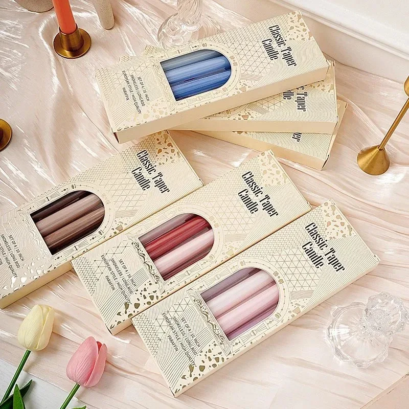 Colorful Smoke Free Wedding Candle