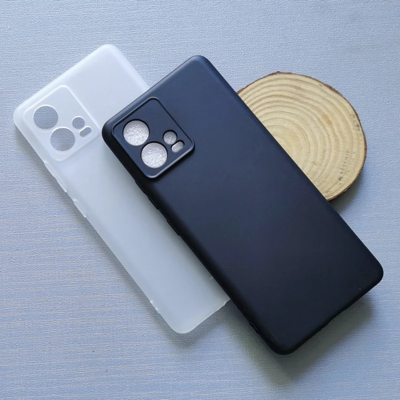 2-Pack Transparent Black Soft TPU Protective Cases for Motorola Edge 30 Fusion