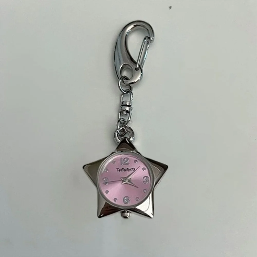 【Nff】state of bliss key ring☆お急ぎください！超人気☆ Adjustable Star pocket watch clock keychain japanese