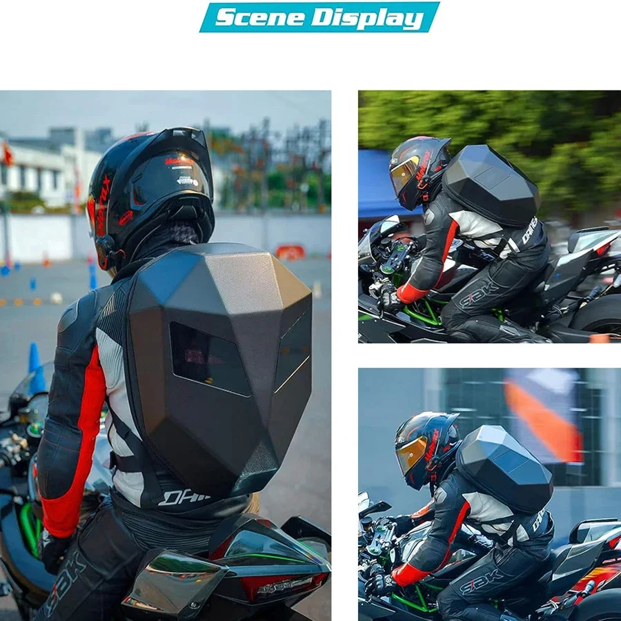 Sac à Dos LED Gugxiom - Personnalisable Par App, Étanche, USB 5V - Idéal Vélo, Voyage & Cadeau Tendance