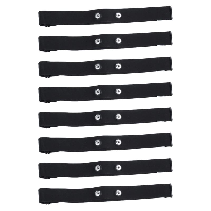 

8X Chest Belt Strap For Polar Wahoo Garmin For Sports Wireless Heart Rate Monitor