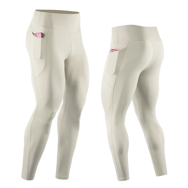 Mens Compression Pants Casual Sport Trousers High Waist Sweatpants Jogger Pants Running Training Pants Streetwear Male Clothes