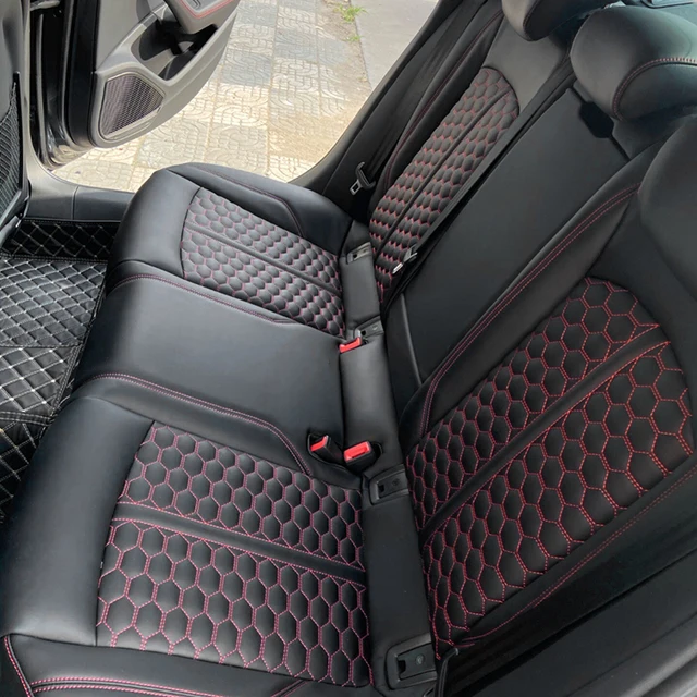 A3 A4 A5 A6 A7 A8 Q3 Q5 Q7 Carbon Fiber Bucket Seat