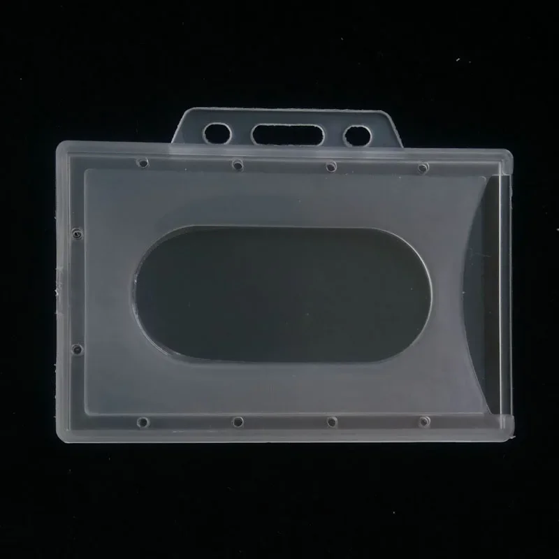 Durable Plastic ID Card Badge Holder for Office & Exhibition Use