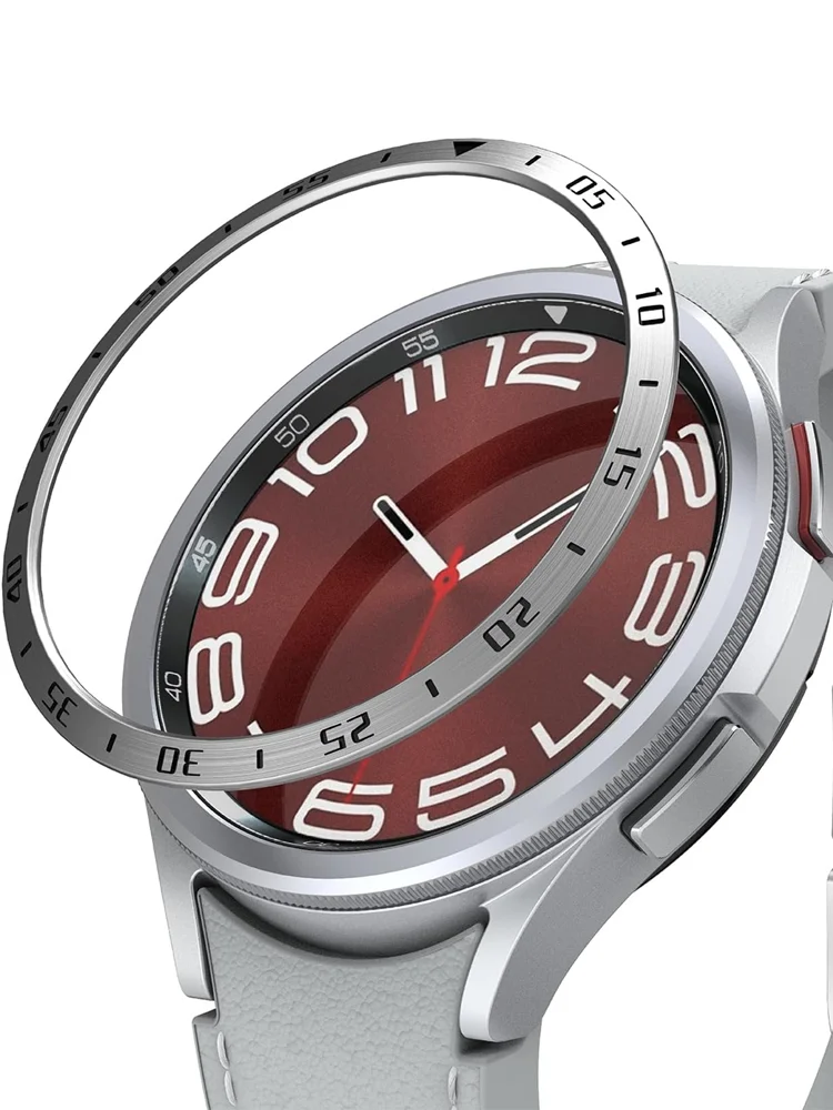 

Безель кольцо для Samsung Galaxy Watch 6 Классический чехол 47 мм 43 мм жесткий против царапин из нержавеющей стали Рамка Защитная крышка аксессуары