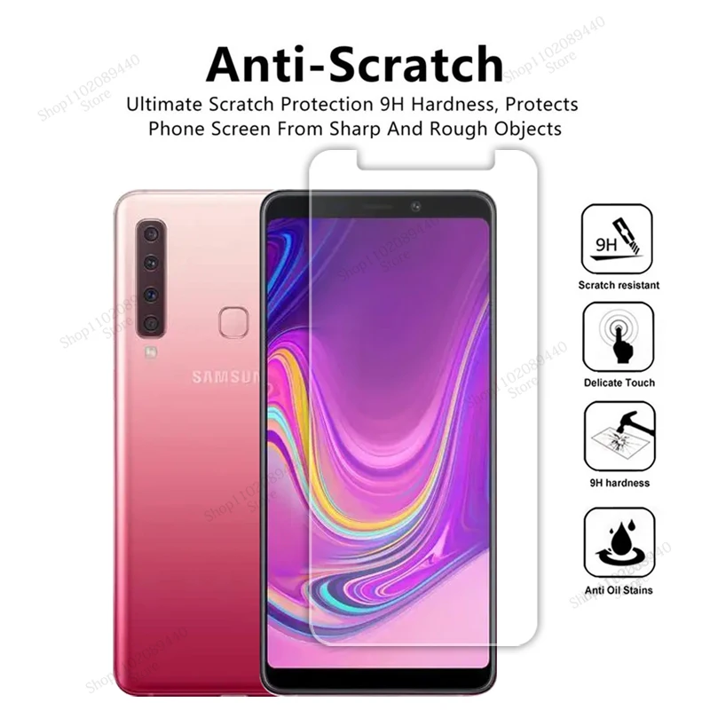 Premium 4-Pack Tempered Glass Screen Protectors - Universal Fit