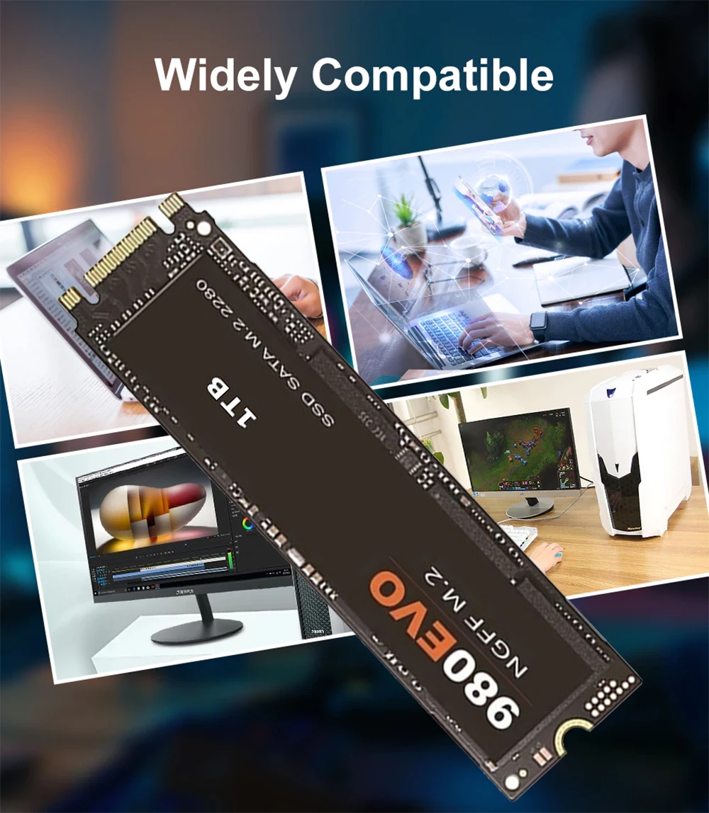 Original M.2 Internal SSD HDD for PS5 Laptop Desktop PC 8TB 2TB 4TB 980EVO NGFF m2 990Pro Nvme External Hard Drive