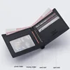 Septwolves Luxury Brand Men Wallet Original Genuine Leather Slim Bifold Card Holder Purse Wallet 3