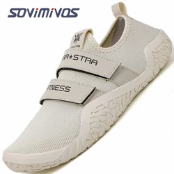 Unisex Powerlifting Deadlift Yoga Gym Beach Sports Shoes Sumo Sole Portable Sneakers Soft Bottom Training Footwear Men Shoes