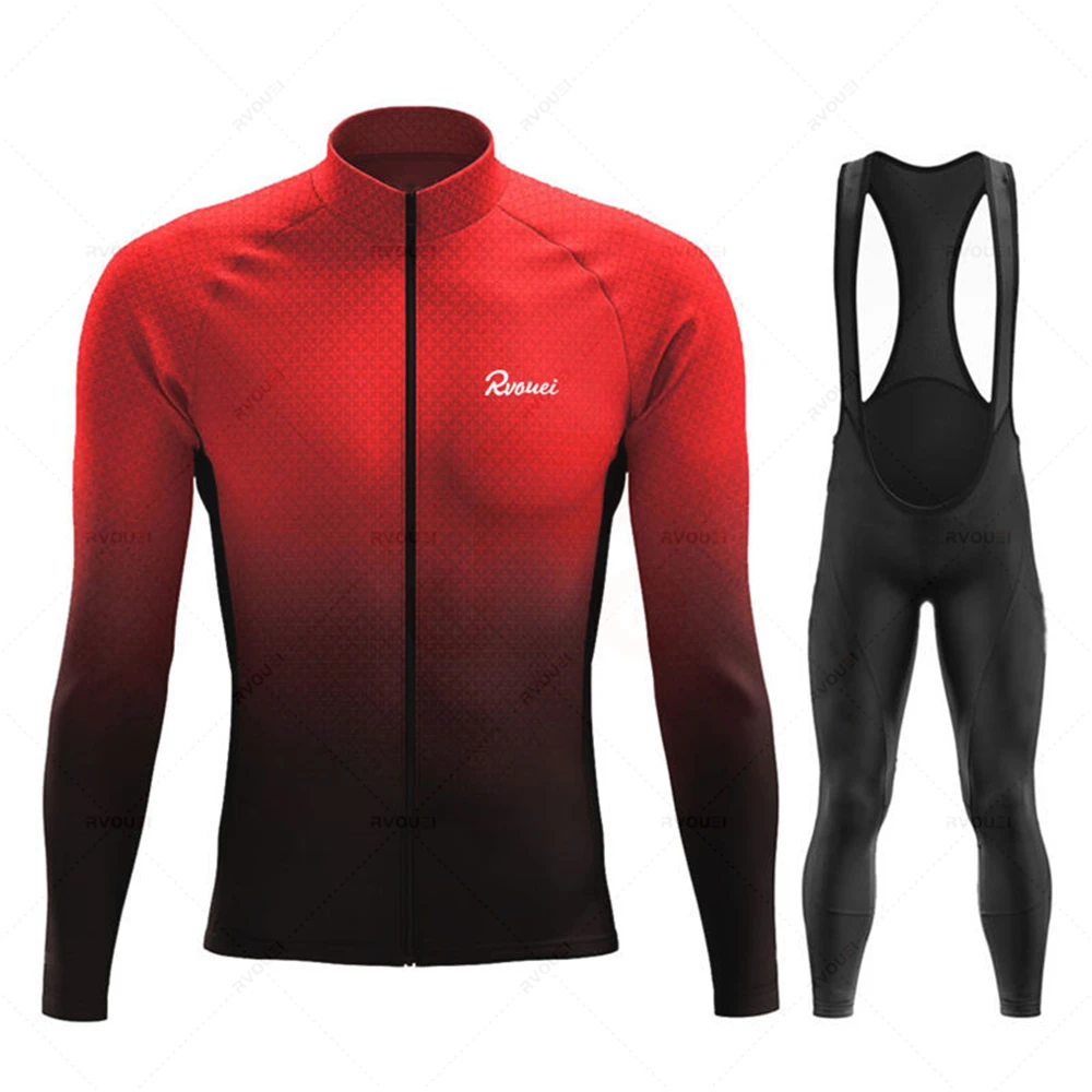 RVOUEI Long Sleeve Cycling Sets Pro Team 2026, Spring And Fall Bicycle Clothing, Mountain Bike Clothes Suits, Ropa Ciclismo - Image 5