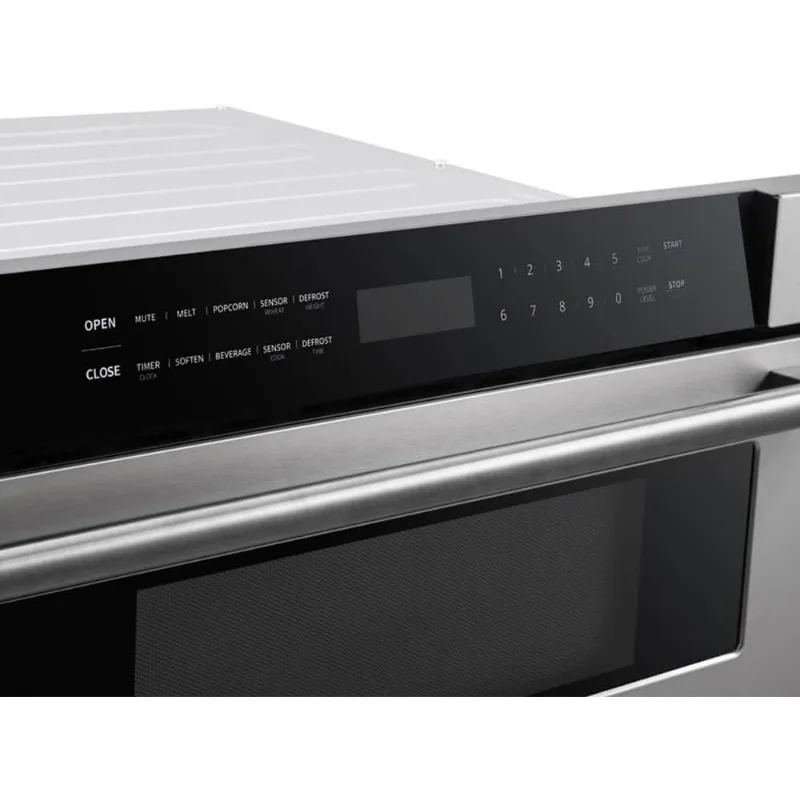 FORNO Capoliveri 30 Inch Stainless-Steel 1000 Watts Microwave Drawer 1.2 cu.ft. 4