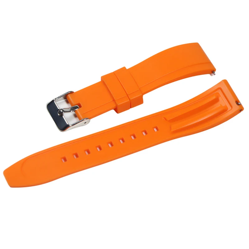 High-Quality Vulcanized Rubber Quick Release Watch Strap Bracelet