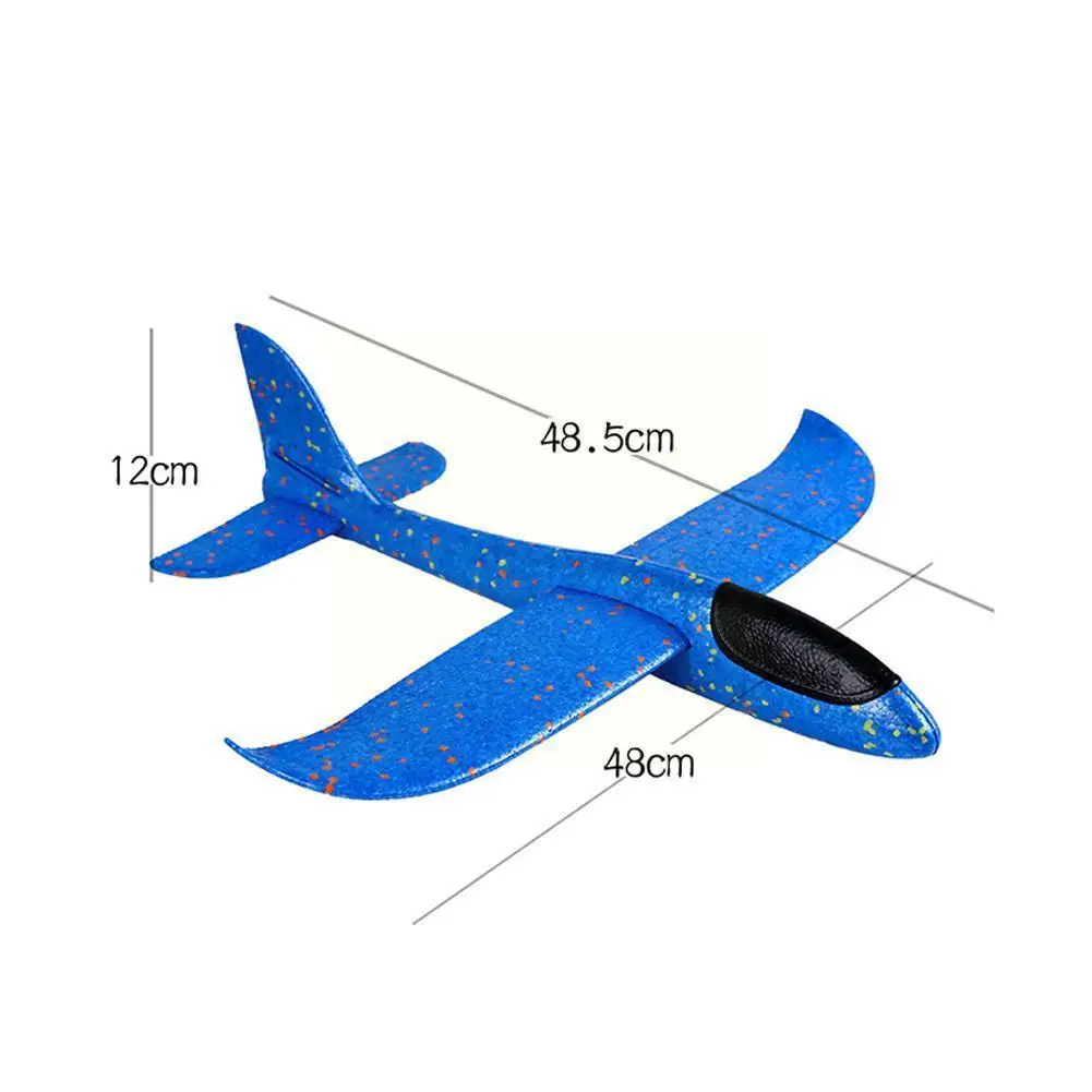 24 Pcs 8 inch Airplane Toy,12 Different Designs Planes Toys for Boys,Foam Glider Planes Toys,Birthday Favors Lightweight Paper Airplanes,Outdoor