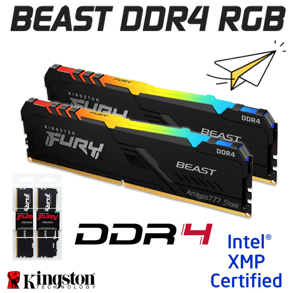 Kingston DIMM-DDR4 RAM 32GB 2666MHz