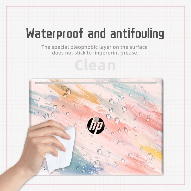 Diy Aquarela Laptop Skins Adesivo Decalque para hp Pavilion15 eg 14 dy 15 dw X360keyboard Adesivos Pvc Pele - Imagem 5