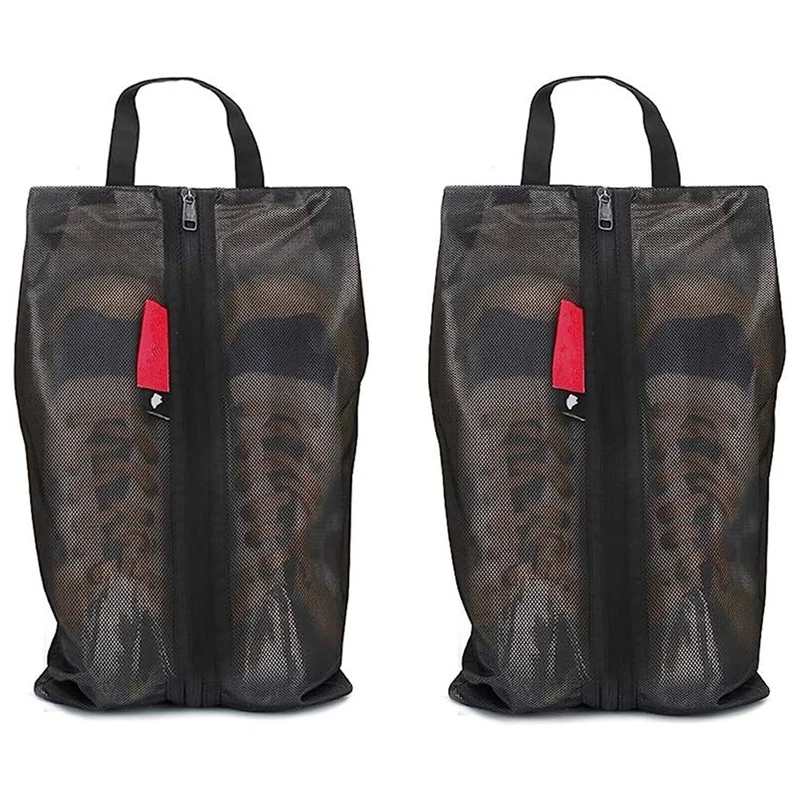 

Water Resistant Travel Shoe Bags, Shoe Storage Organizer Shoe Pouch With Zipper, For Men And Women Durable Easy To Use