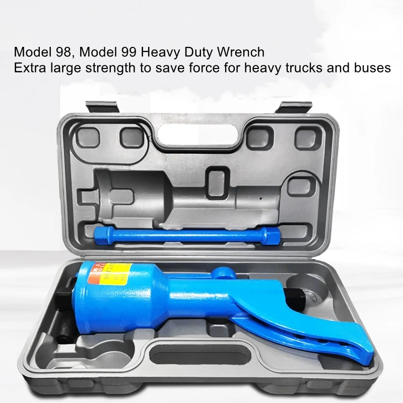 

Truck unloading tire saving wrench Heavy duty hand cranked air cannon Deceleration manual plate booster tire changer tool