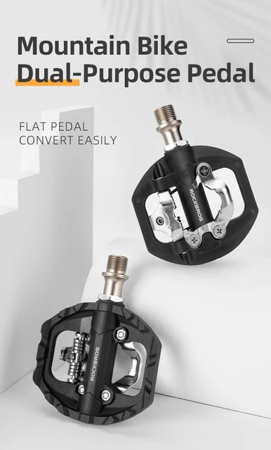 Bike Pedals Rockbros Lp-rd2bk Self-Locking Road Bike Pedal With