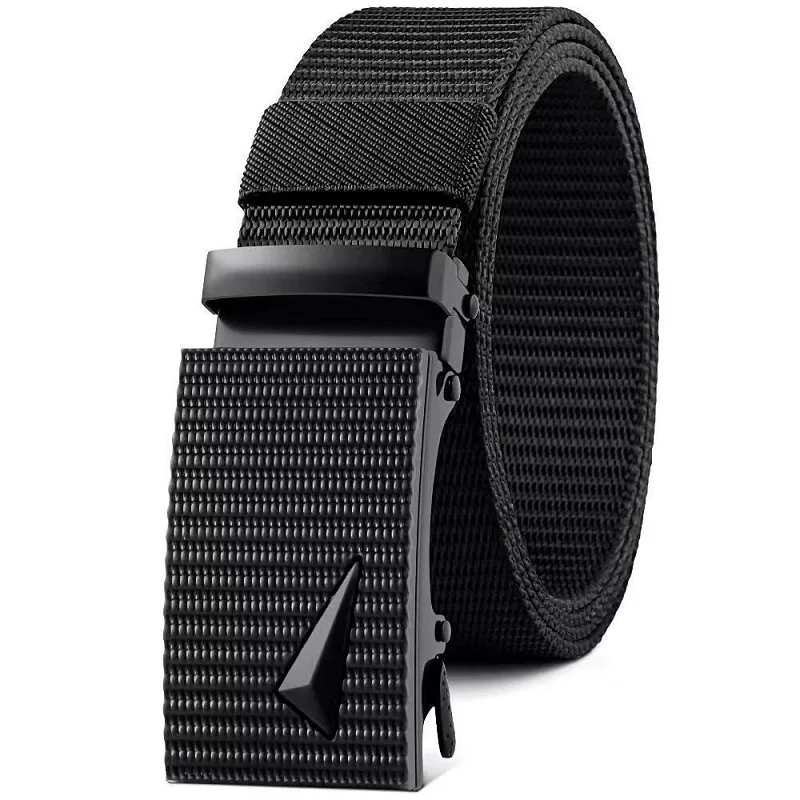 Men's Premium Nylon Tactical Belt - High-Quality Military-Style Fashion Accessory