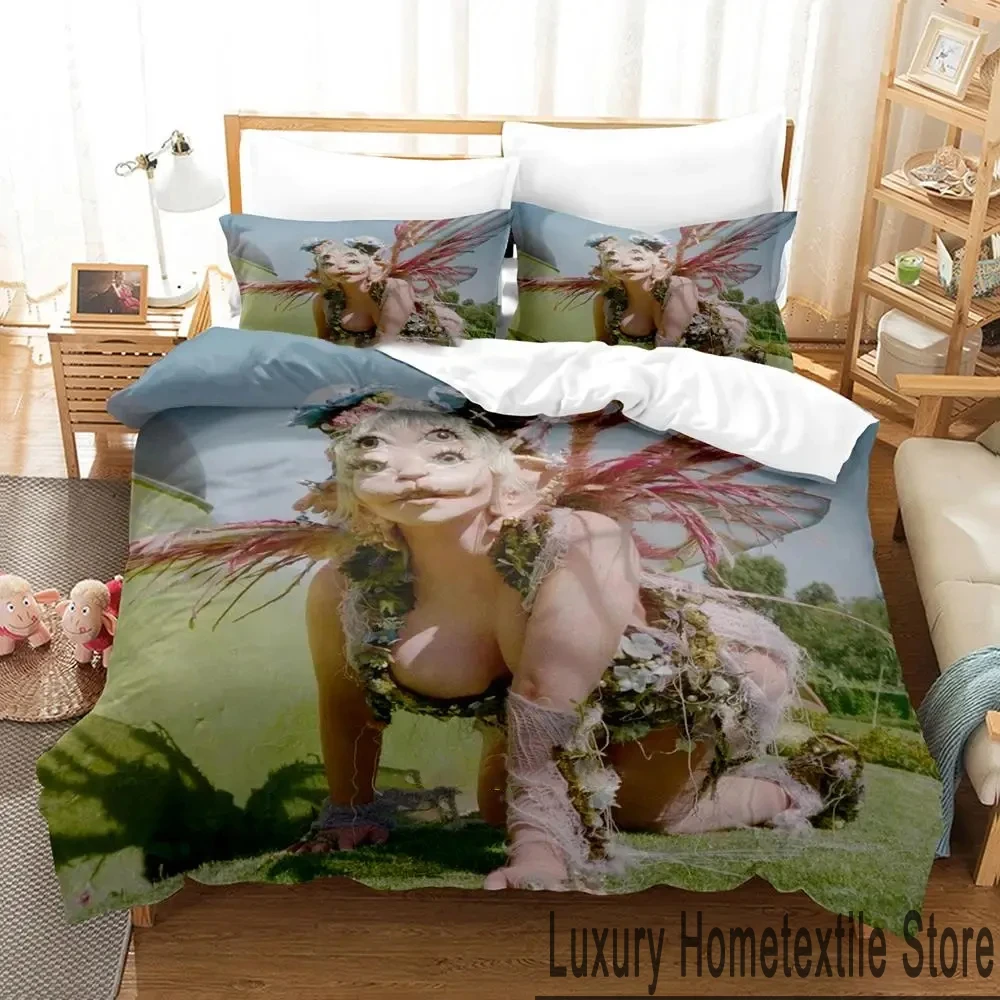 3D Print Portals Melanie Martinez album Bedding Set Double Twin King Duvet Cover Comforter Pillowcase Boys Girls Adults Bedroom 2