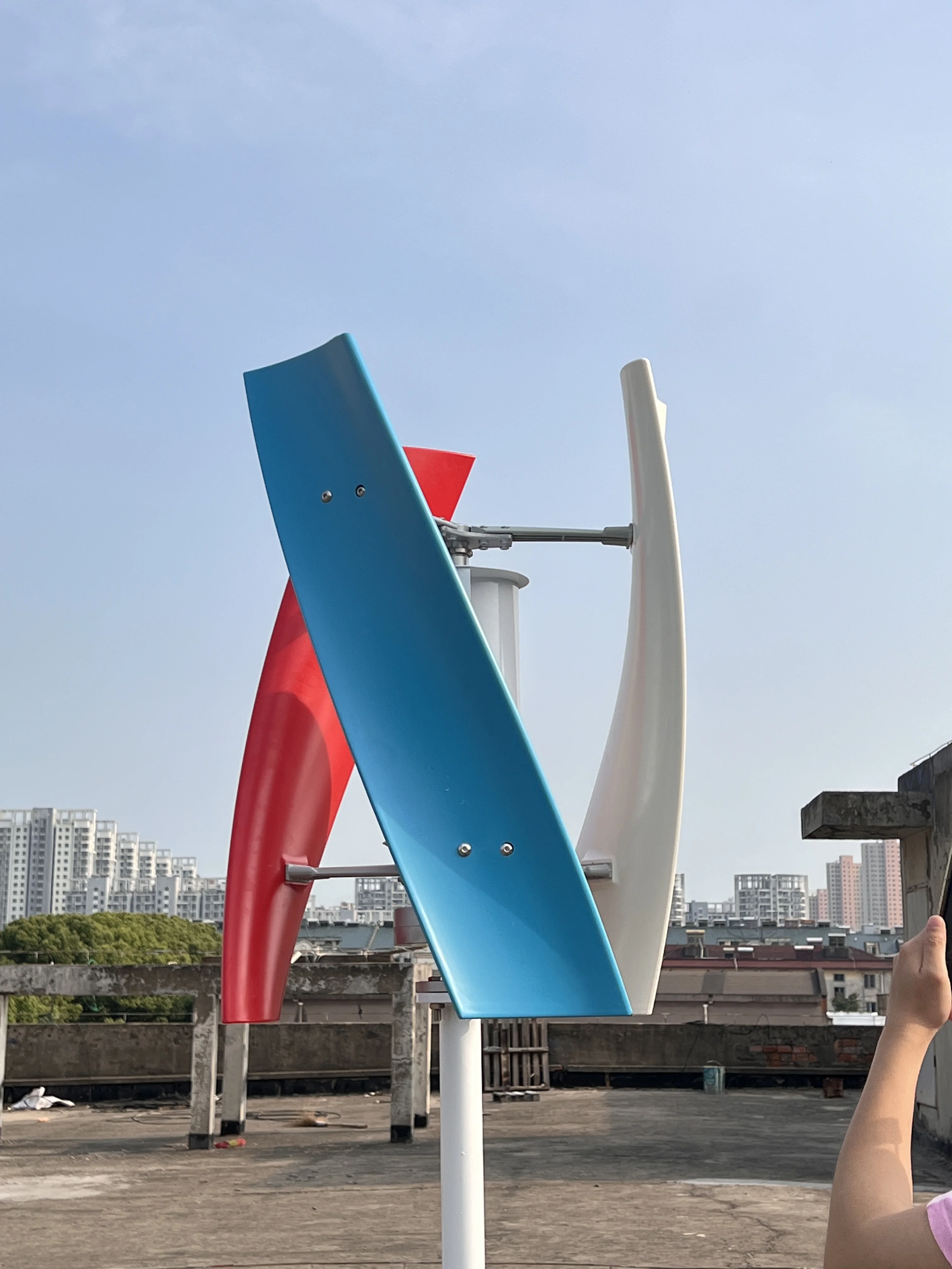 Description Picture 5 of itemVertical Axis Wind Turbine 12V 6000W Alternative Energy Generator VAWT Small Windmill Free Energy With Controller for Home Boat