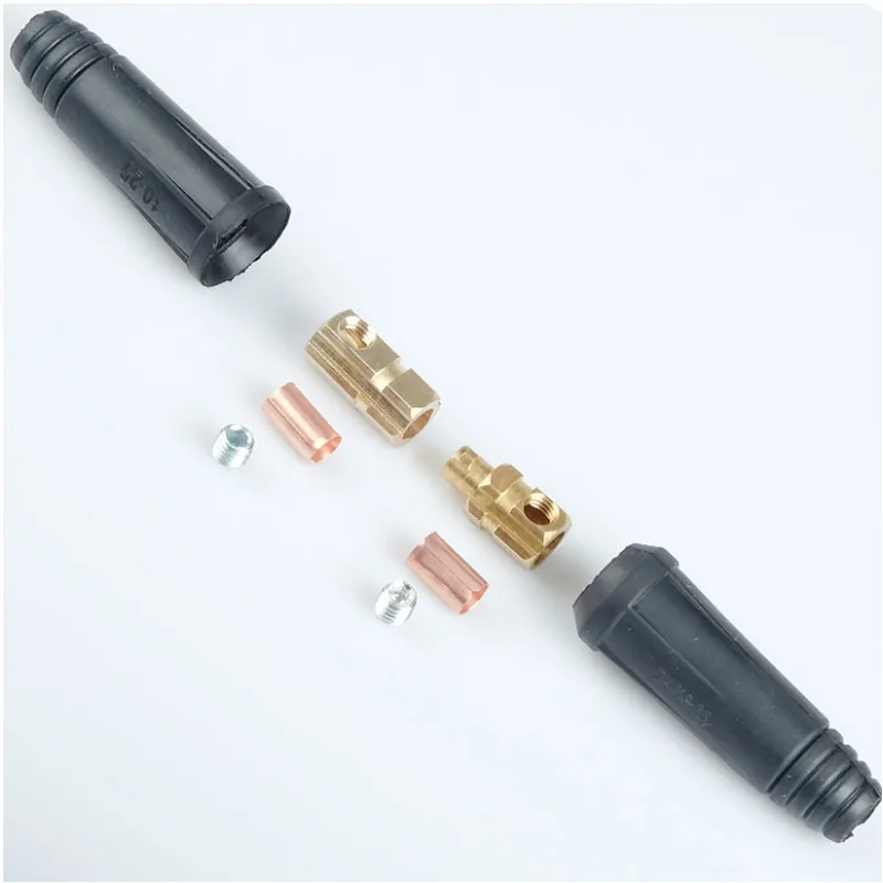 Welding Machine Cable Connector Quick Butt Socket Accessory Pure Copper Welding Handle Wire Coupler Tool European Style