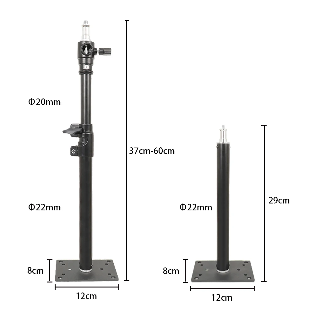 29cm 60cm Projector Wall Mount Stand Photography Bracket Ceiling Bracket Holder Softbox LED Panel Light DV Security Camera light stand photographic light stand photo tripod