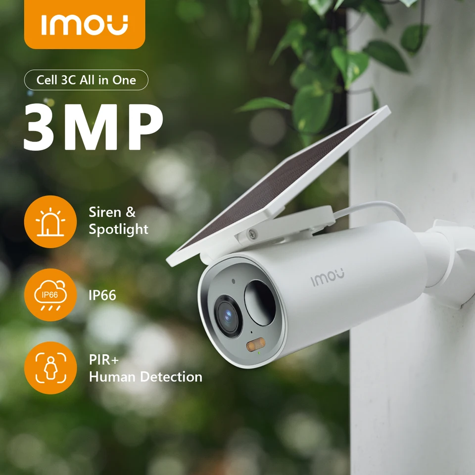 Caméra Extérieure 2K Lot 2 Caméras Surveillance Extérieure Imou 2K - Détection AI Personne/véhicule - 360° PTZ - Audio Bidirectionnel Camera Imou 2k Amazon