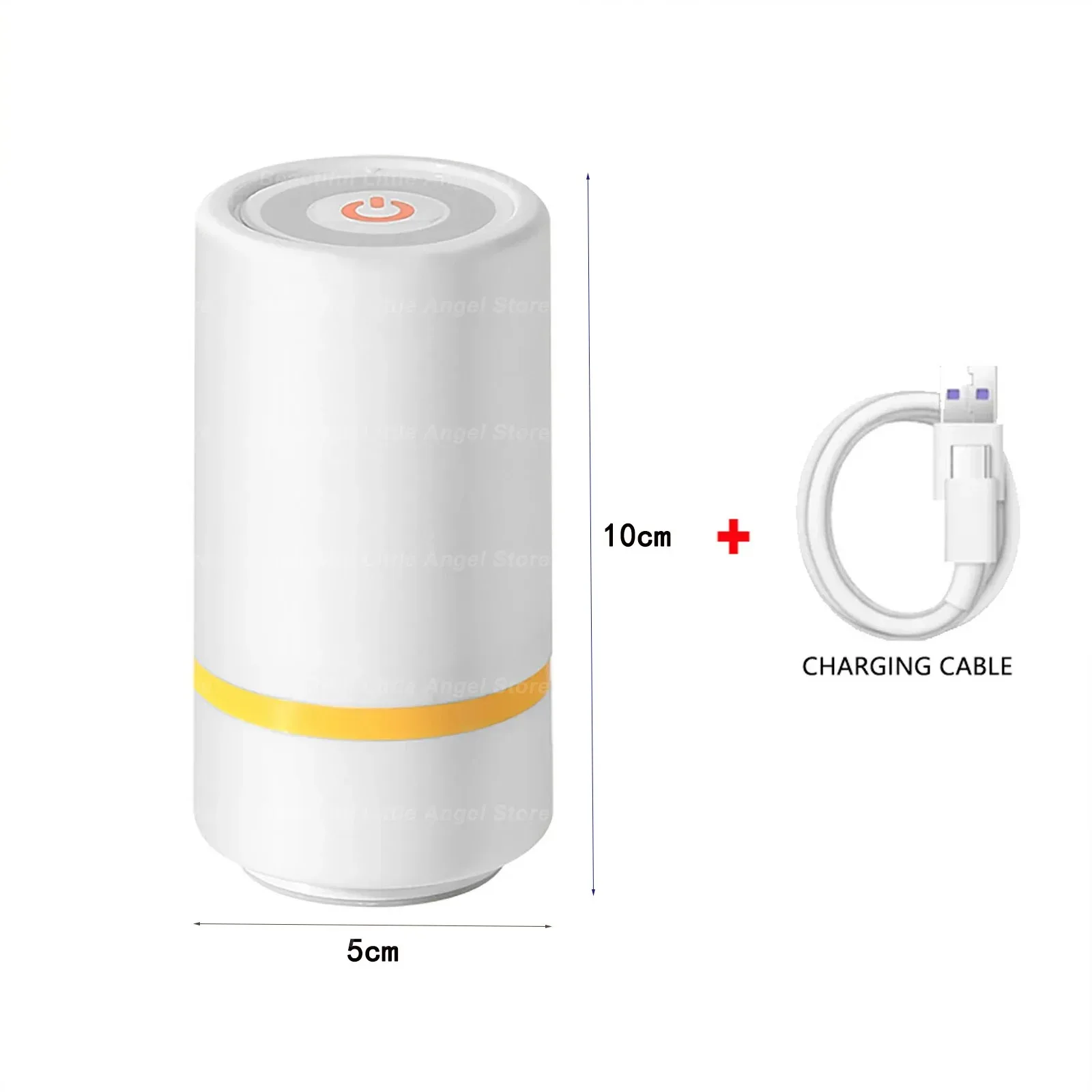 LEMEENQ USB Rechargeable Electric Air Pump for Vacuum Sealed Food Bag Household Food Vacuum Compression Bag Reusable Storage Bag 5