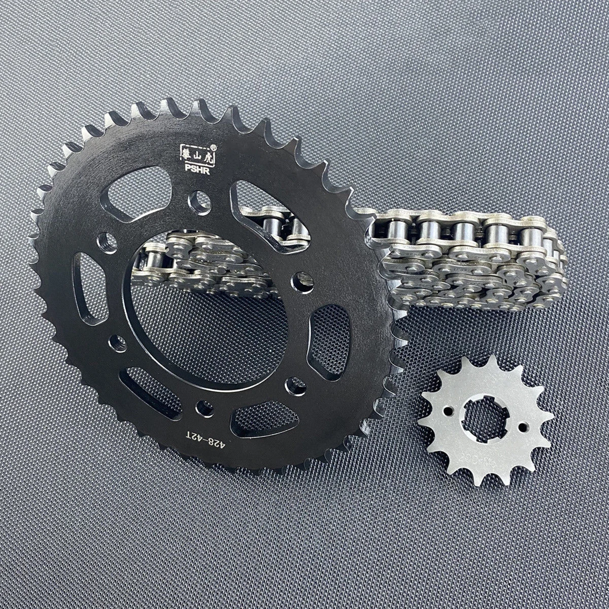428 14T/15T Front 39T/41T/42T/45T/48T/50T Rear Sprocket Kit