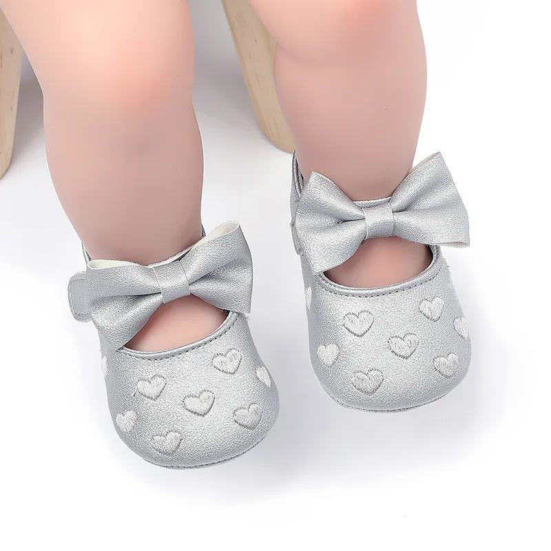 0-18Month Newborn Baby Shoes Classic Love Leather Boy Girl Shoes Multicolor Toddler First Walkers Infant Shoes Baby Boy Shoes 6