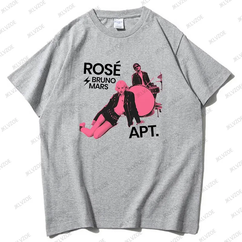 New Summer Rose Rosie APT Bruno Mars Cotton Men T-shirt