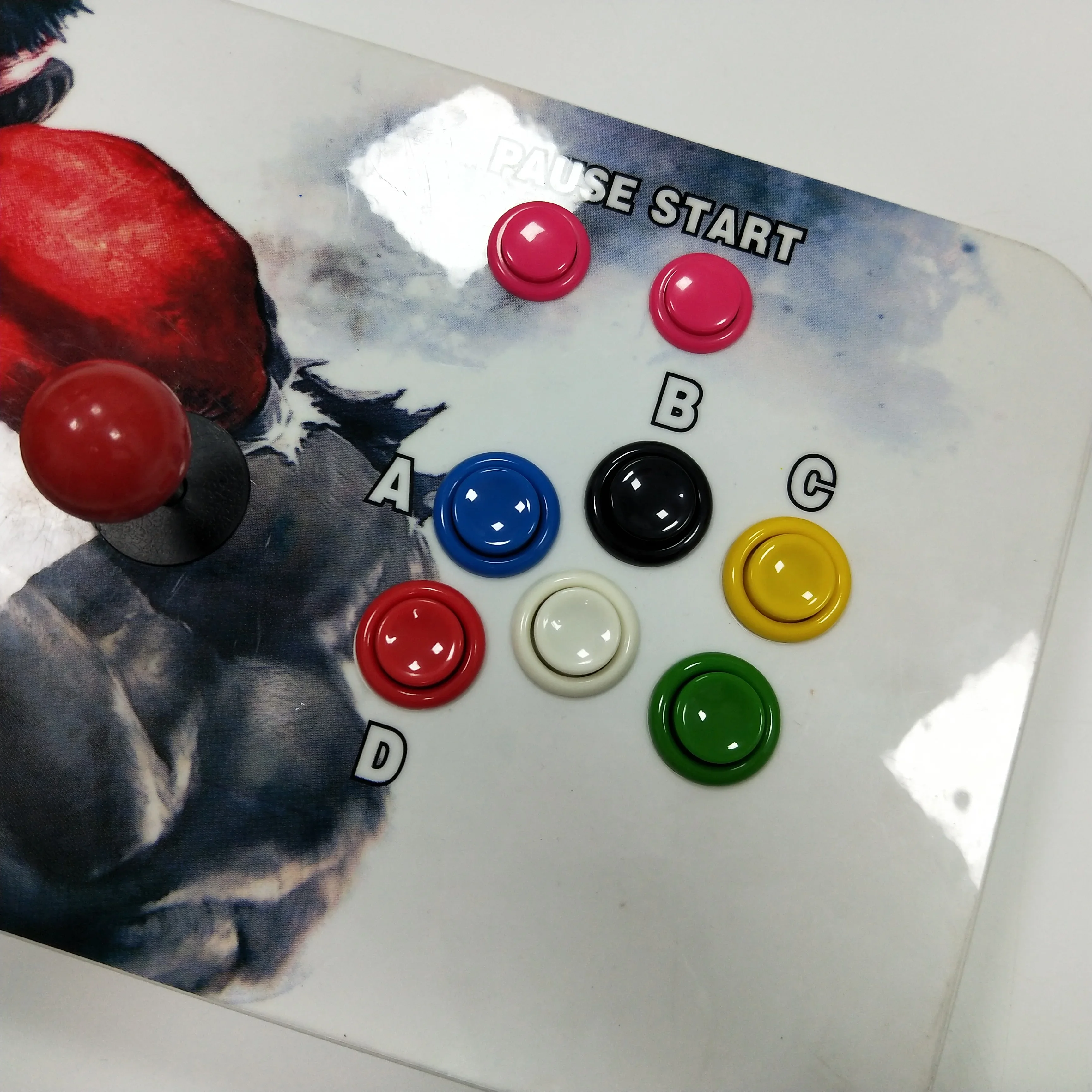 Push Button American Style With Micro Switch 8 Colors Orange Purple for All Kinds Multi Arcade MAME Raspberry pi Jamma Game arcade push button