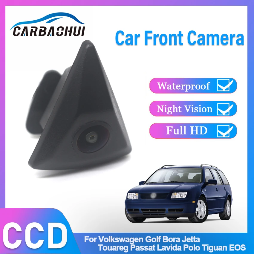 

HD CCD Night Vision Car Front View vehicle Logo Camera For Volkswagen Golf Bora Jetta Touareg Passat Lavida Polo Tiguan EOS