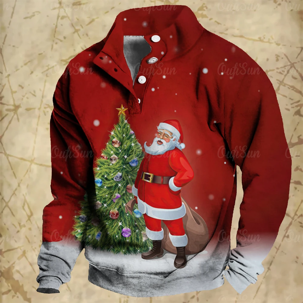 Jersey Navideño Sudadera De Navidad Hombre Pull De Noel Sueter