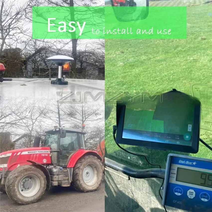 7/9 inch Agricultural Tractor Navigation System Built-In Automatic Driving GPS For Tractor Sprayer For Spraying in Farm