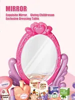30pcs Kids dressing table toy girl simulation home makeup and makeup jewelry box 3-4 5-6 years old baby birthday gift 3