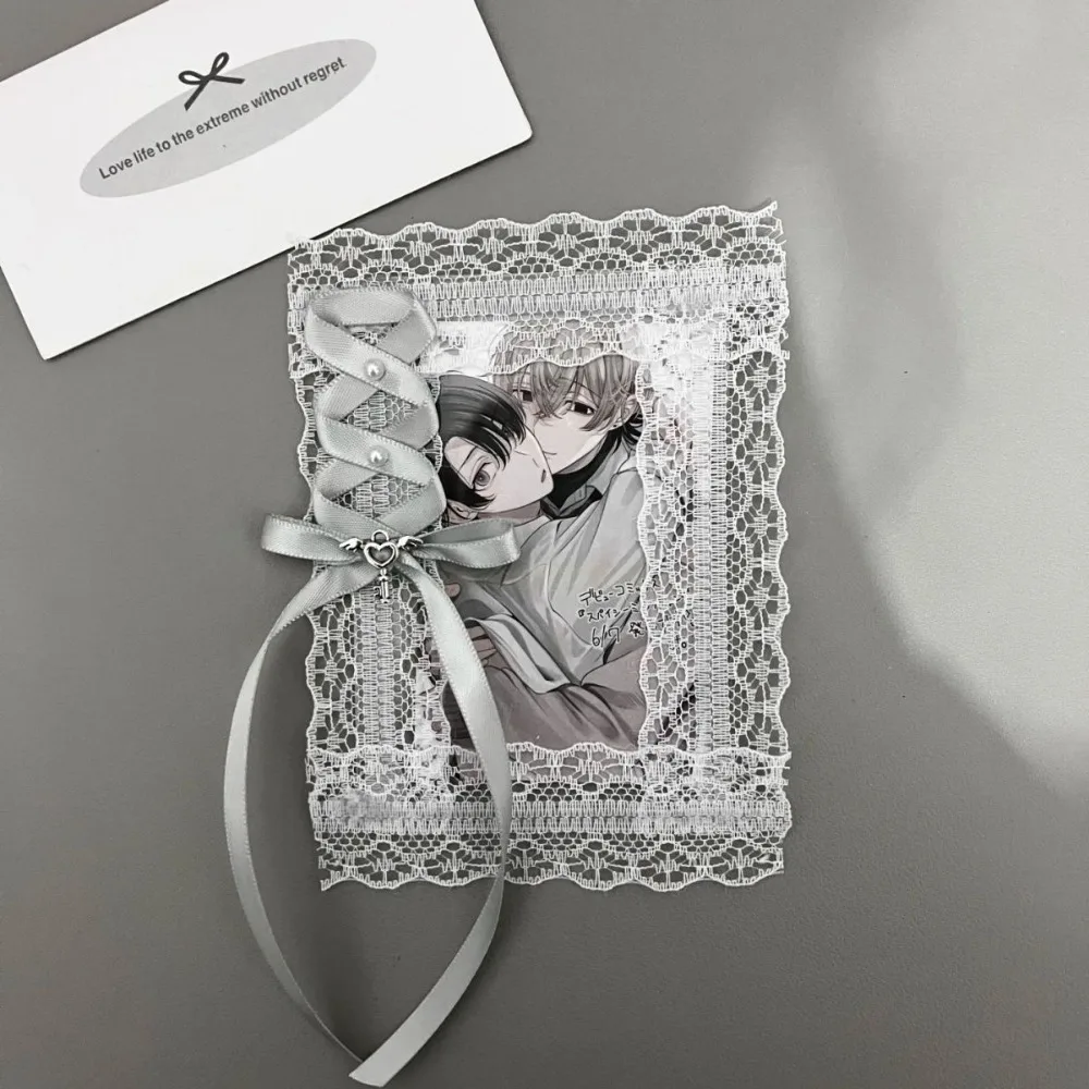 Ins – étui à cartes en dentelle, produit fini, Original Guka, pendentif de sac d'école pour étudiant, niveau d'apparence élevé, petite carte, carte d'école instantanée - AliExpress
