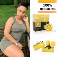 Strong lightening lemon soap, arbutin,kojic, glycolic, lactic, very Strong soap 1