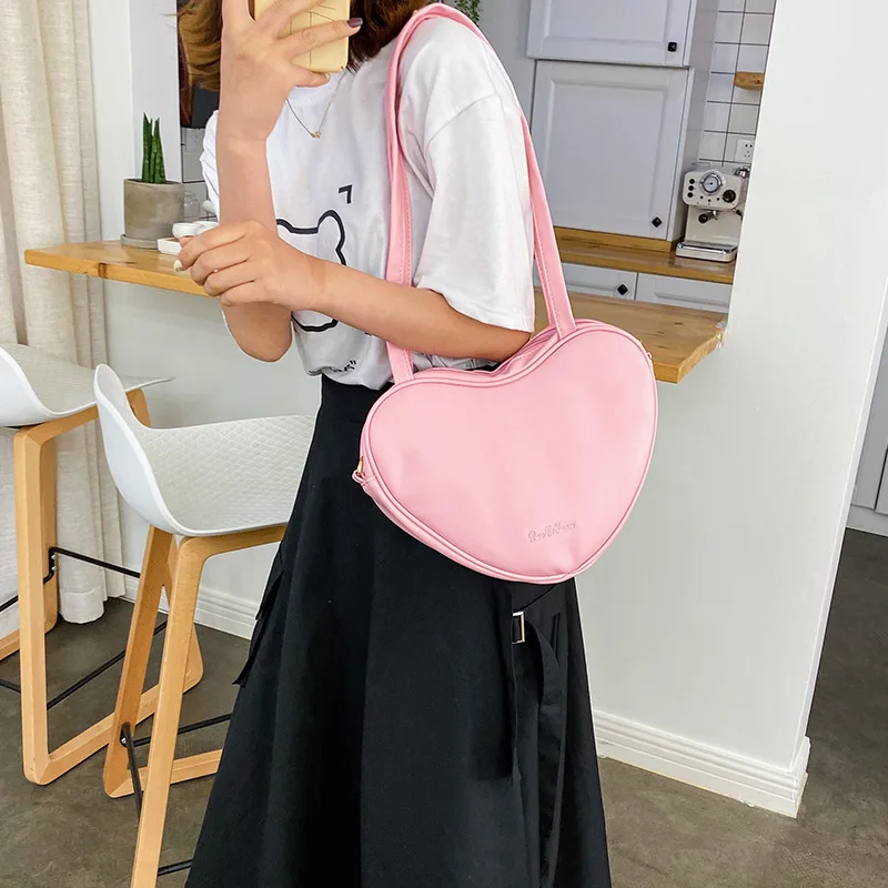 Fashion Hit Color Shoulder Tote Bags Women Leather Linen Simple Shopping Street Crossbody Pouch Large Capacity Handbag