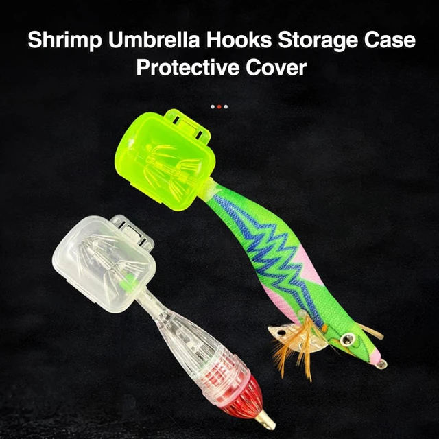 10Pcs Squid Jig Hook Cover Fishing Hooks Cover Umbrella Hook Caps