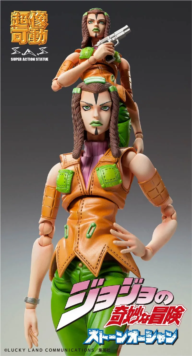 

16cm Medicos JoJo's Bizarre Adventure Kiss Ermes Costello Action PVC Collection Model Toy Anime Figure Toys For Kids