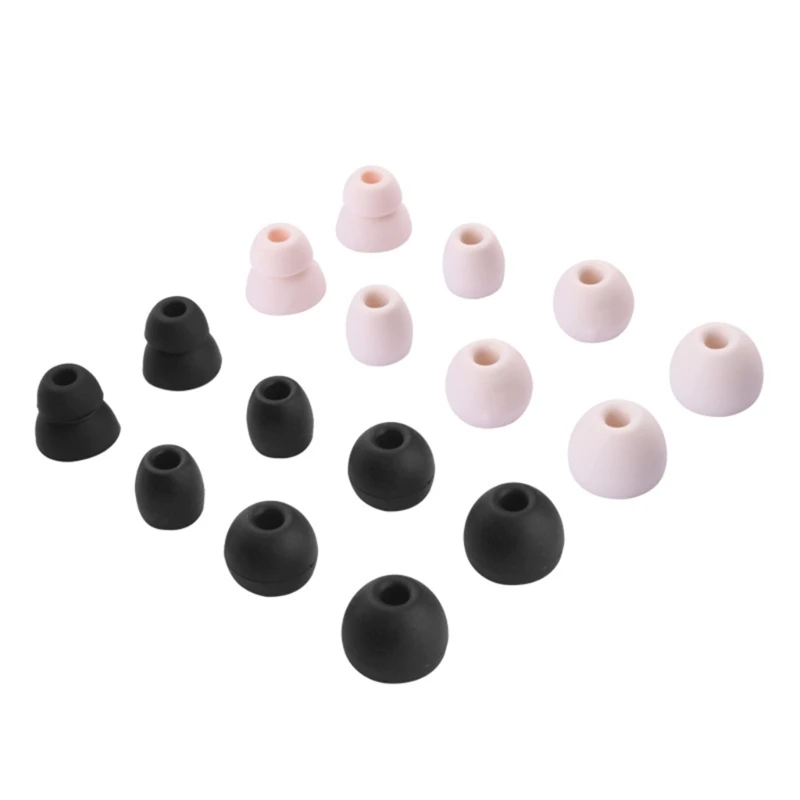 8Pcs Silicone In-Ear Bluetooth-compatible Earphone Case For Beats Flex / X Covers Ear Caps Pads Bud Earbuds Eartips