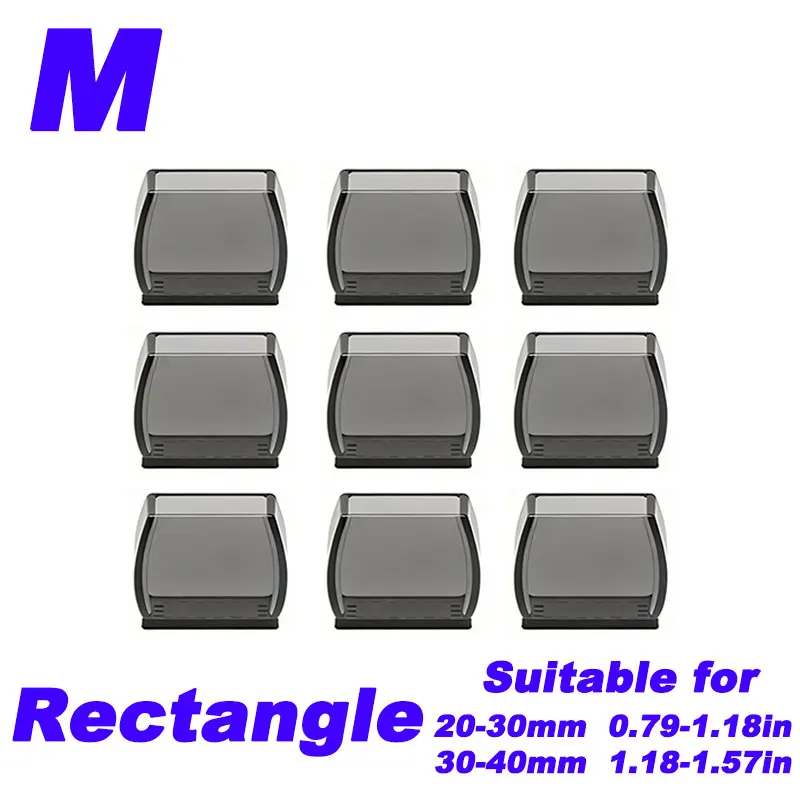 Chair Leg Floor Protectors with Silicone Felt Pads - Scratch-Proof, Noise-Free, and Easy Glide Furniture Sliders