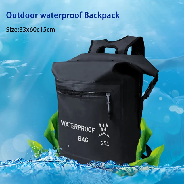 20NE Mochila Estanca Impermeable 25L - Bolsa Estanca para Viajes, Buceo,  Pesca, Kayak, Senderismo, Acampada, Esquí, Escalada y Todo Tipo de Deportes  Acuáticos y al Aire Libre. : : Deportes y aire